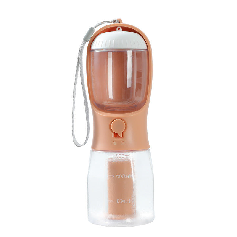 Wagoo GoSip 3-in-1 Pet Bottle in Orange Pink