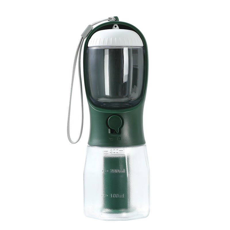 Wagoo GoSip 3-in-1 Pet Bottle in Dark Green