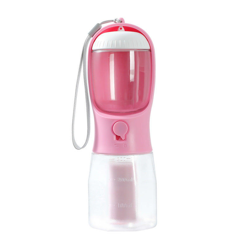 Wagoo GoSip 3-in-1 Pet Bottle in Cherry Blossom Pink